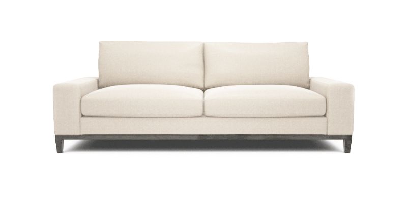 Armchairs with a clean silhouette minimalist sofas