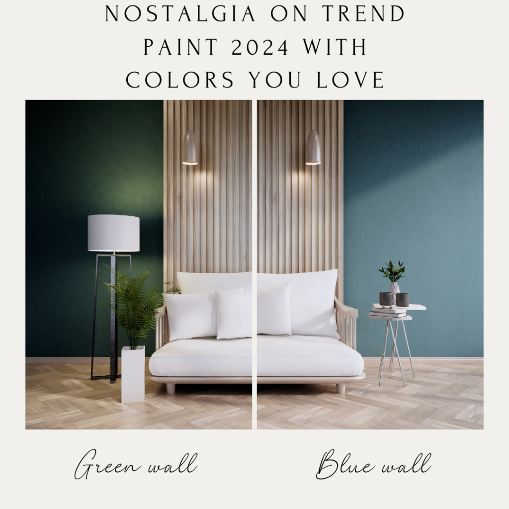 Nostalgia on Trend: Paint 2024 with Colors You Love